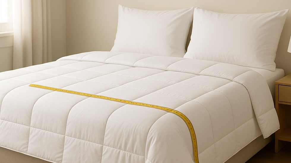 بهترین اندازه و ابعاد لحاف لایت یک نفره و دو نفره | ورونیکا